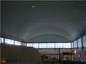 什么是無梁金屬拱形屋面？